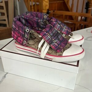 Coach Barrett High Tops size 6.5